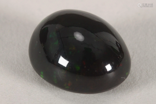 Large Unset Black Opal,