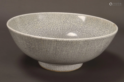 Chinese Crackle Glaze Bowl,
