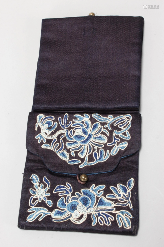 Chinese Qing Dynasty Dailan Purse, c.1875