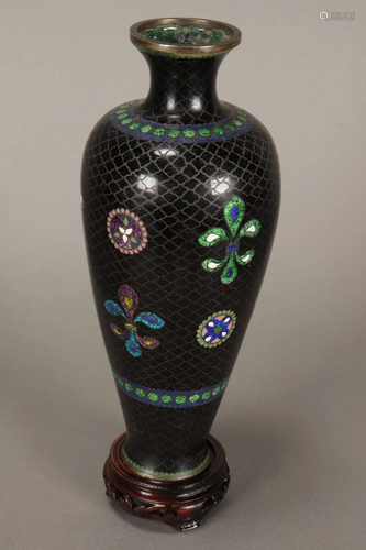 Japanese Cloisonné Vase,