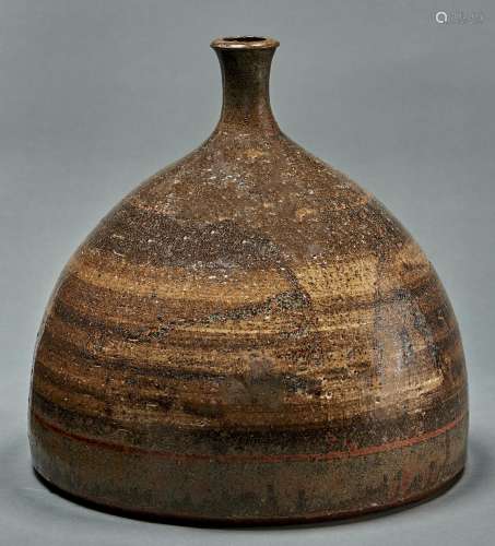 Studio Pottery. A British glazed stoneware vessel, c1970-80,...
