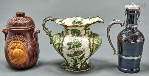 Miscellaneous ceramics, to include chamber ware Condition re...