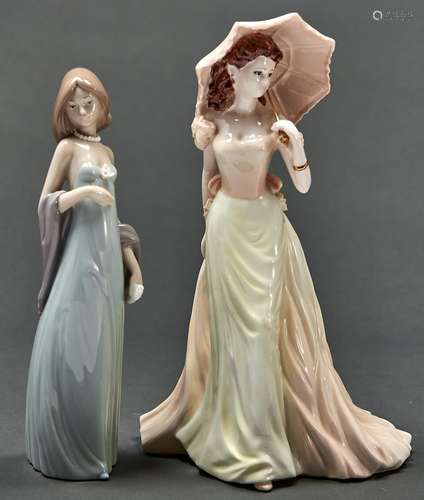 A Coalport bone china figure of Vicky from the Ladies of Fas...