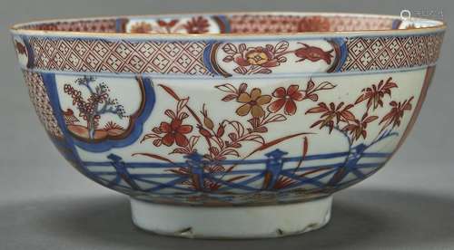 A Chinese Imari bowl, Qing dynasty, 18th c, 19.5cm diam Fain...