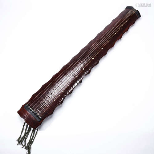 A Chinese Guqin Musical Instrument Marked Yun Quan