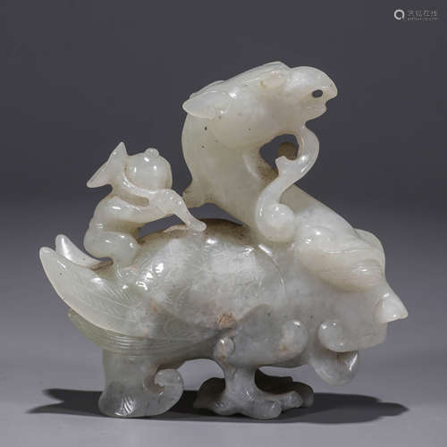 A Chinese Jade Beast