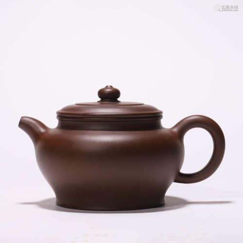 A Chinese Redware Teapot