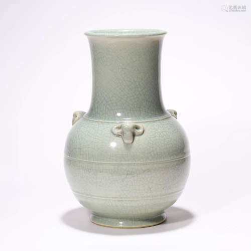 A Chinese Porcelain Ram Vase