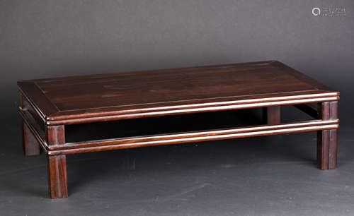 A HARDWOOD ‘KANG’ TABLE, KANGZHUO