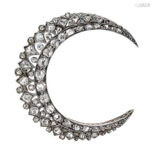 BROCHE CROISSANT DE LUNE