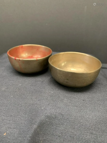 Bronze bowls- 2