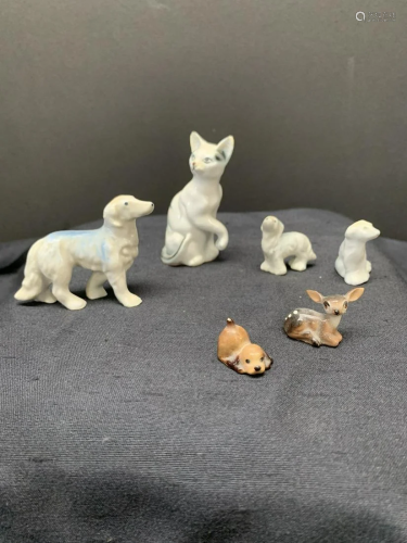 Group of animals-porcelain