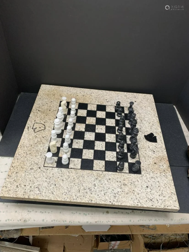 Marble chess set and Granite Chess Board