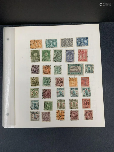 Group of Chinese stamps