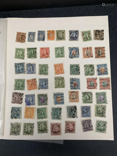 Group of Chinese stamps