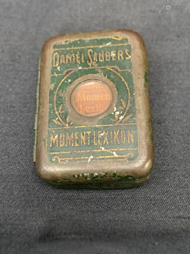 Miniature book with cover