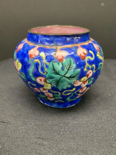 Enamel jar