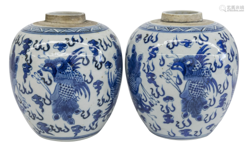 Chinese Canton Jars