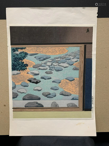 Japanese woodblock print