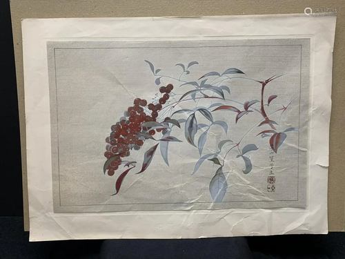 Japanese woodblock print