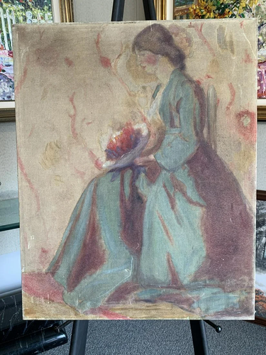 Painting of a lady