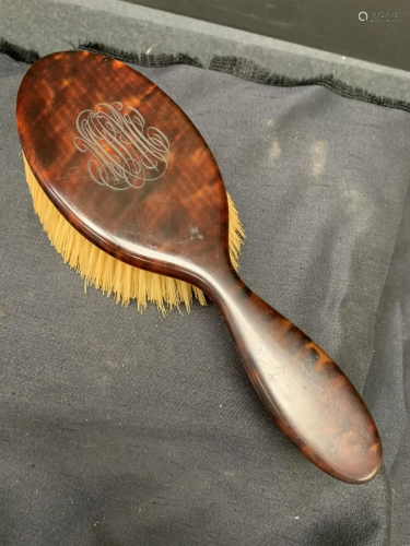 Tortoise shell brush