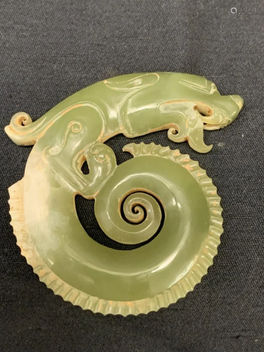 Jade carving - dragon