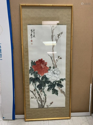 Framed print - flowers