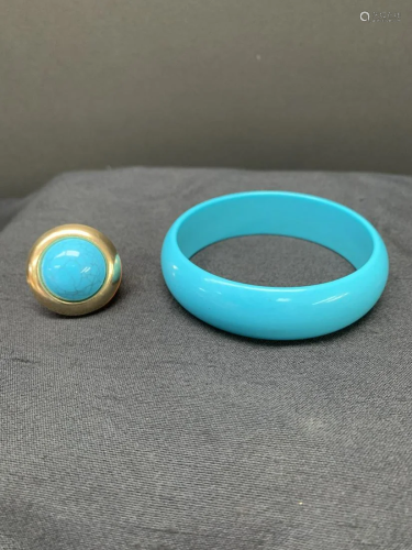 Ring and a bracelet