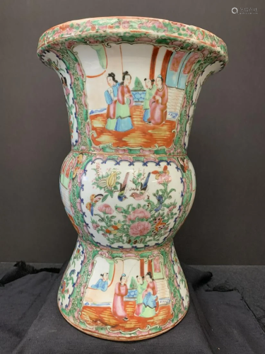 Famille Rose Vase