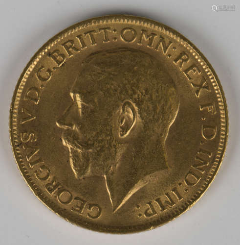 A George V sovereign 1913.Buyer’s Premium 29.4% (including V...