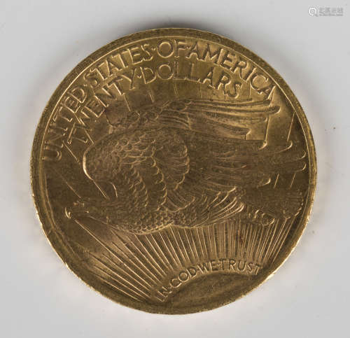 A USA gold twenty dollars 1923.Buyer’s Premium 29.4% (includ...