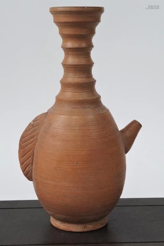 CHINESE POTTERY EWER