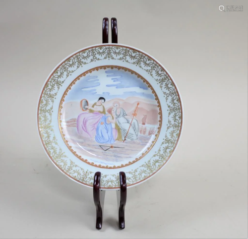 19TH CENTURY EUROPEAN PLATE