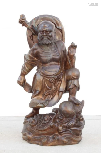 A FIGURAL WARRIOR OR LUO HAN