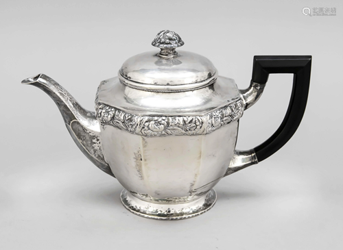 Teapot, German, c. 1900, jewel