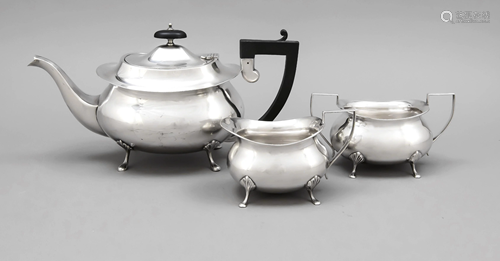 Three-piece tea centerpiece, E