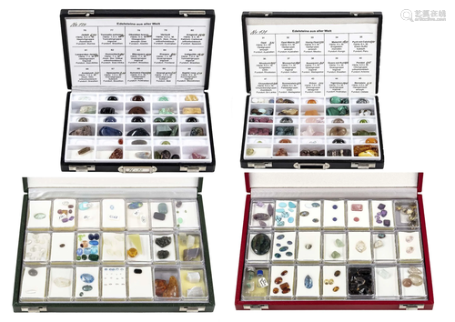 Large gemstone collection of v