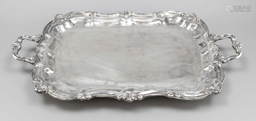 Large rectangular tray, 20th c