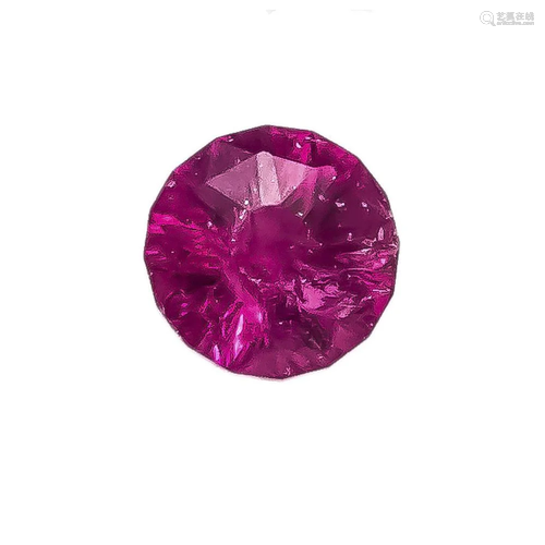 Red beryl, bixbit 0.15 ct, rou