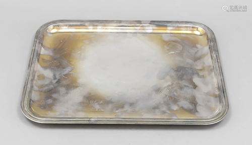 Rectangular tray, France, 20th