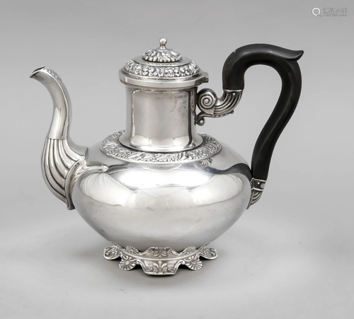 Coffee pot, c. 1900, MZ indist