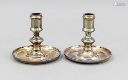 Pair of candlesticks, France,