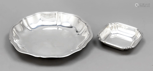 Two bowls, German, 20th centur