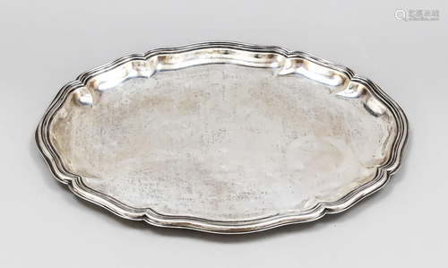 Oval tray, German, 20th centur