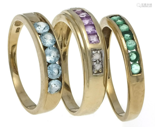 Set of 3 rings GG 375/000 with