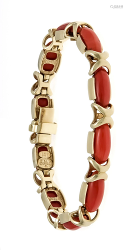 Coral bracelet GG 585/000 with