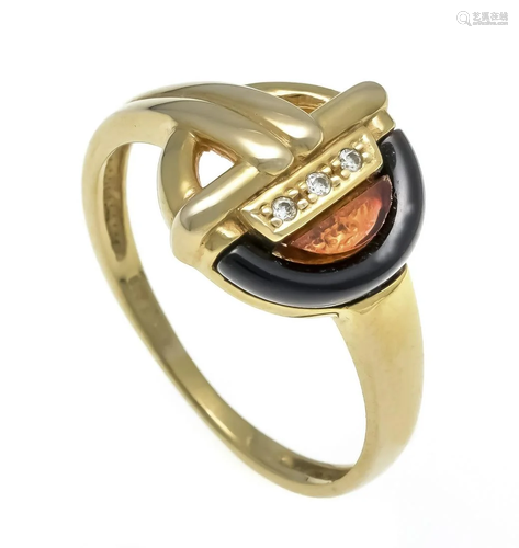 Brilliant bakelite ring GG 585