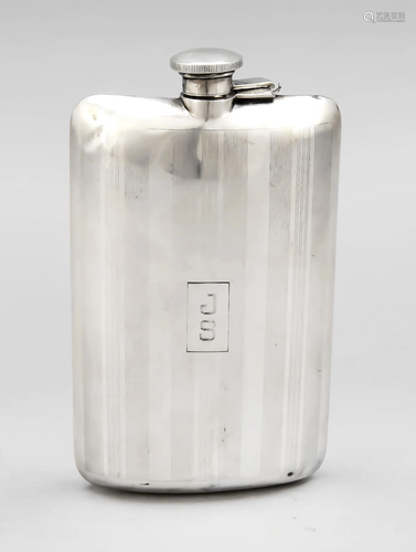 Rectangular hip flask, probabl