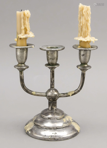 Three-flame candelabrum, 20th